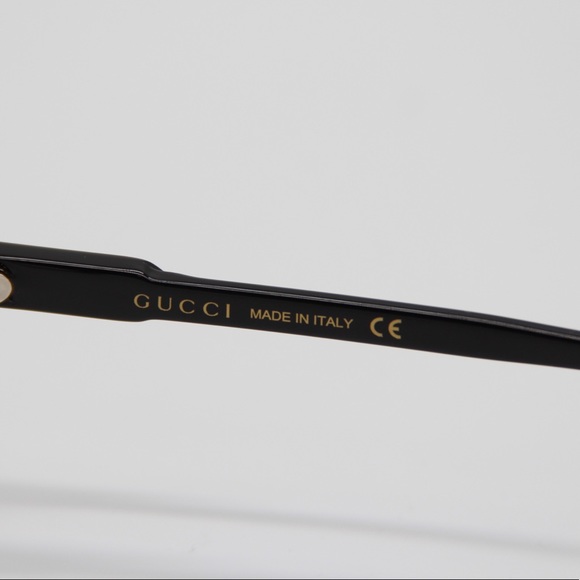 NEW GUCCI GG0493OA 001 BLACK WOMEN’S EYEGLASSES GUCCI - Picture 8 of 10